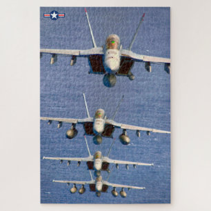 F/A-18F SUPER HORNET (20x30 INCH) Jigsaw Puzzle