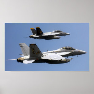 F/A-18F Super Hornet Poster