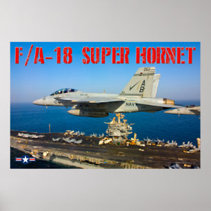 F/A-18F SUPER HORNET POSTER