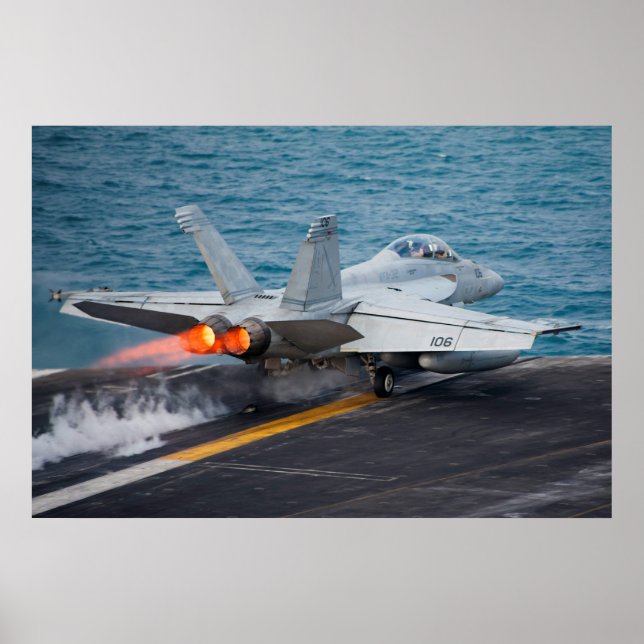 F/A-18F Super Hornet Poster (Front)