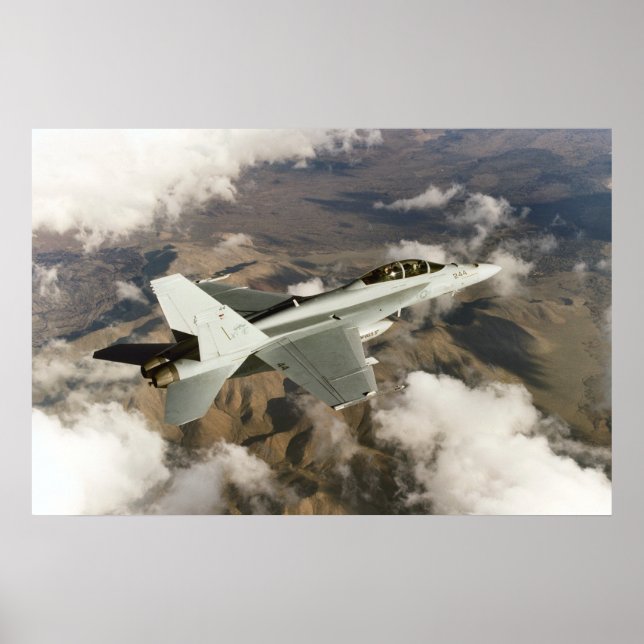 F/A-18F Super Hornet Poster (Front)