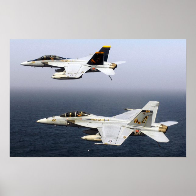 F/A-18F Super Hornet Poster (Front)