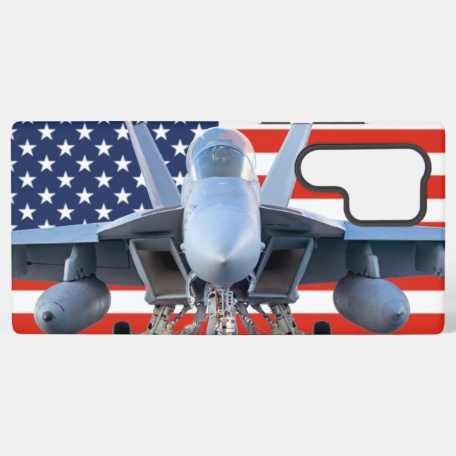 F/A-18F SUPER HORNET SAMSUNG GALAXY S22 ULTRA CASE (Back Horizontal)