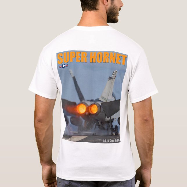 F/A-18F SUPER HORNET T-Shirt (Back)