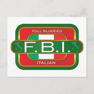 F B Italian Postcard
