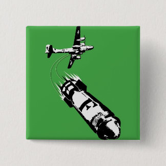 F-Bomb 15 Cm Square Badge