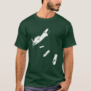 F-Bomb Diver (White) T-Shirt
