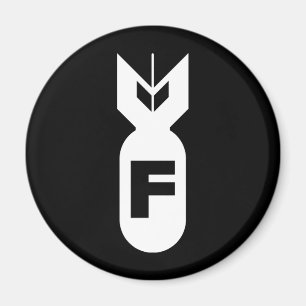 F Bomb Magnet