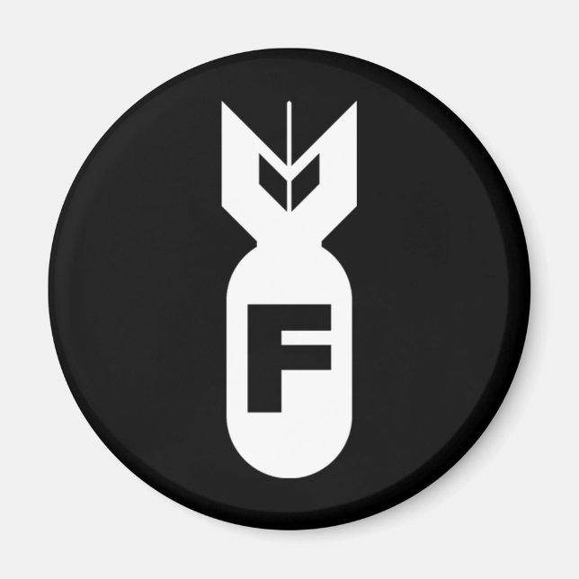 F Bomb Magnet (Front)