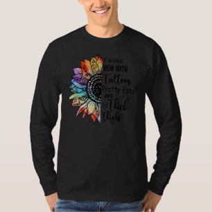 F Bomb Mum With Tattoos Pretty Eyes Tattoo T-Shirt