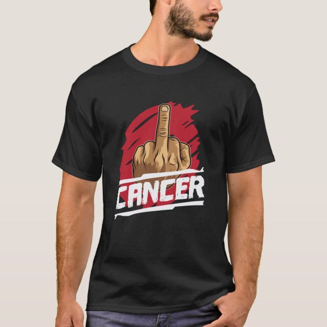 F Cancer Chemo Disease T-Shirt (Front)
