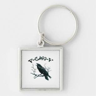 F-Caw-F Aesthetic Design Key Ring