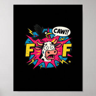 F-Caw-F Aesthetic Unique Poster