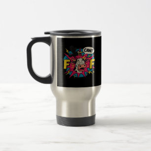 F-Caw-F Aesthetic Unique Travel Mug