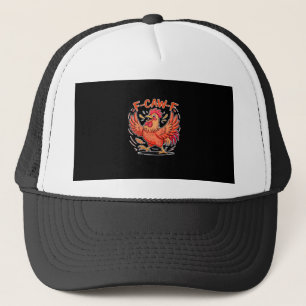 F-Caw-F Attitude Classic Retro Style Trucker Hat
