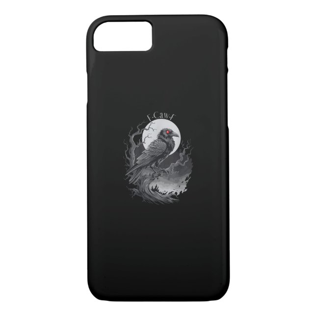 F-Caw-F Bird Creative Art Case-Mate iPhone Case (Back)