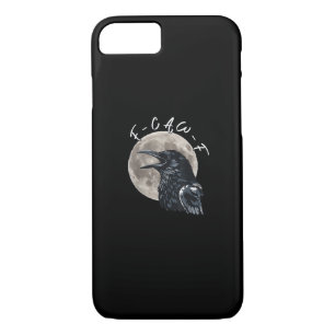 F-Caw-F Bird Crow Minimal Clean iPhone 8/7 Case