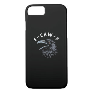 F-Caw-F Bird Crow Vintage Graphic iPhone 8/7 Case