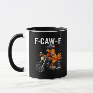 F-Caw-F Chicken Classic Aesthetic Graphic Mug
