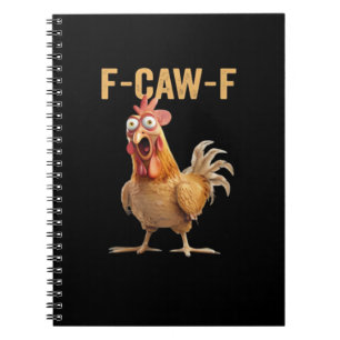 F-Caw-F Chicken Classic Creative Casual Notebook