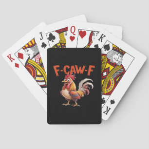 F-Caw-F Chicken Classic Creative Style Playing Cards