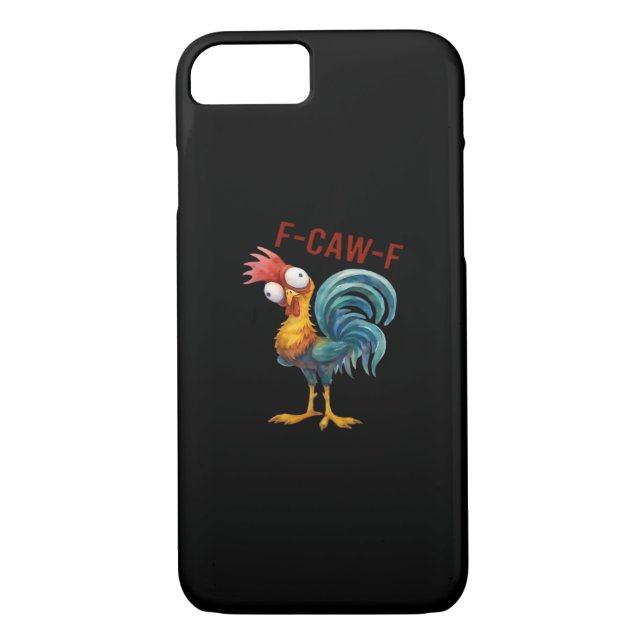 F-Caw-F Chicken Classic Funny Quote Case-Mate iPhone Case (Back)