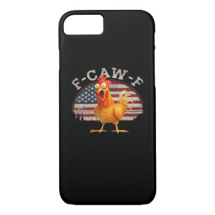 F-Caw-F Chicken Classic Minimal Clean iPhone 8/7 Case