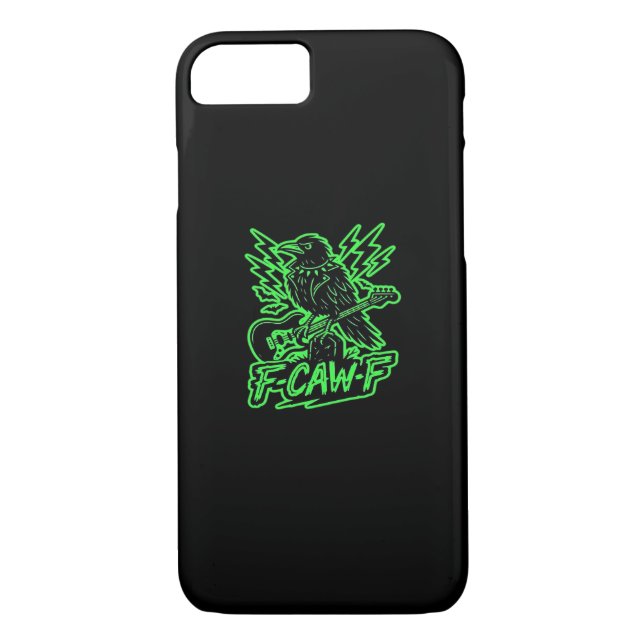 F-Caw-F Chicken Classic Minimal Clean Case-Mate iPhone Case (Back)
