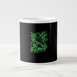 F-Caw-F Chicken Classic Minimal Clean Large Coffee Mug