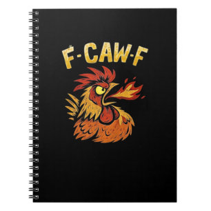 F-Caw-F-Chicken Classic Minimal Clean Notebook