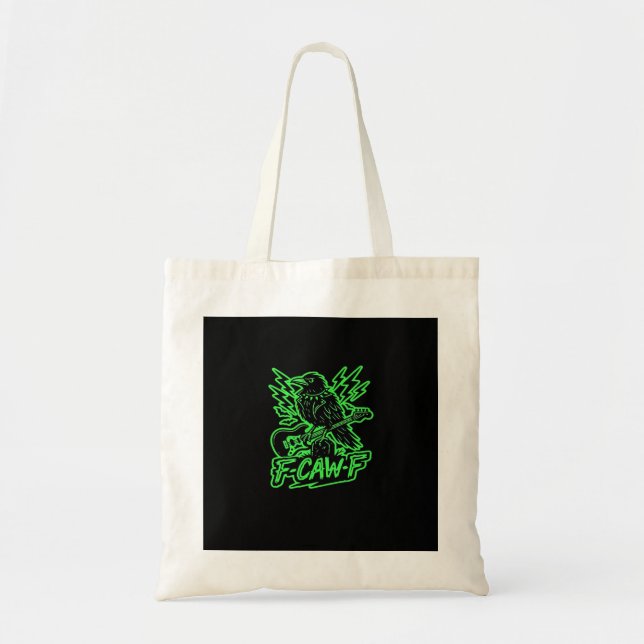 F-Caw-F Chicken Classic Minimal Clean Tote Bag (Front)