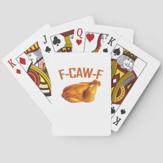 F-Caw-F Chicken Classic Playing Cards