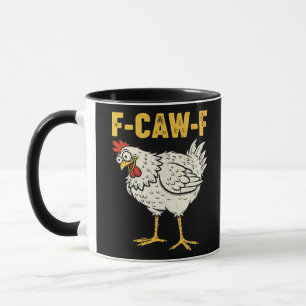F-Caw-F Chicken Classic Retro Cool Mug