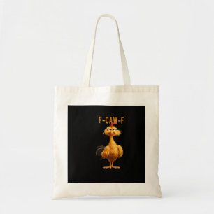 F-Caw-F Chicken Classic Retro Style Tote Bag