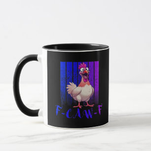 F-Caw-F Chicken Classic Simple Clean Mug