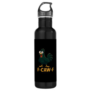 F-Caw-F Chicken Classic Vintage Style 710 Ml Water Bottle