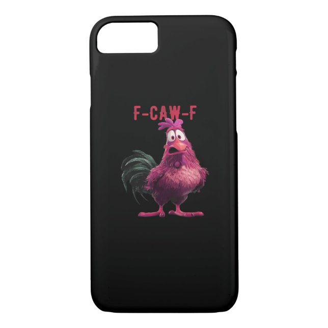 F-Caw-F-Chicken Essential Aesthetic Unique Case-Mate iPhone Case (Back)