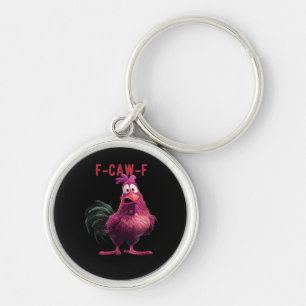 F-Caw-F-Chicken Essential Aesthetic Unique Key Ring