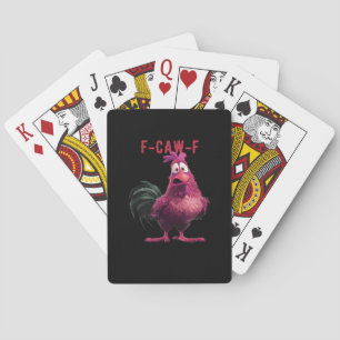 F-Caw-F-Chicken Essential Aesthetic Unique Playing Cards