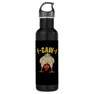 F-Caw-F-Chicken Essential Art Graphic 710 Ml Water Bottle