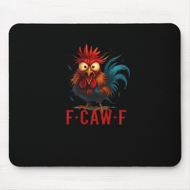 F-Caw-F Chicken Essential Basic Style Mouse Pad (Front)