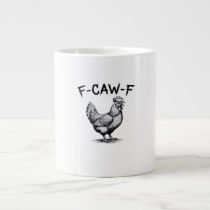 F-Caw-F Chicken Essential Large Coffee Mug
