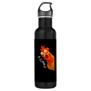 F-Caw-F Chicken Essential Minimal Clean 710 Ml Water Bottle