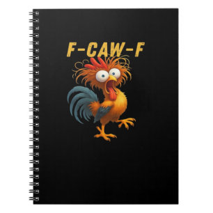 F-Caw-F-Chicken Essential Retro Classic Notebook