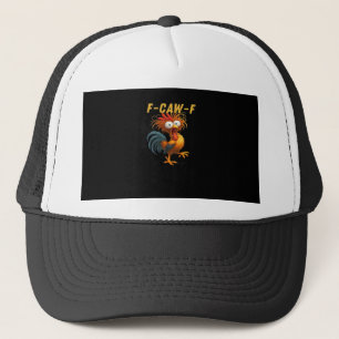 F-Caw-F-Chicken Essential Retro Classic Trucker Hat