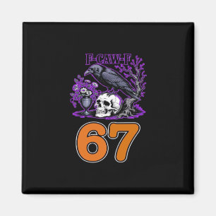 F-Caw-F Chicken Halloween Classic Funny Trendy Magnet