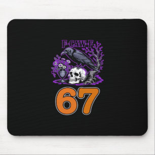 F-Caw-F Chicken Halloween Classic Funny Trendy Mouse Pad