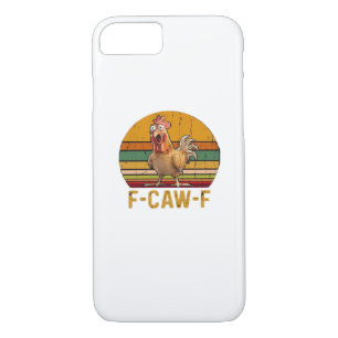 F-Caw-F Chicken Humor Essential Minimal Clean iPhone 8/7 Case