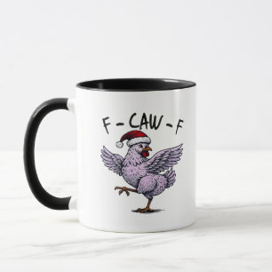 F-Caw-F Chicken Retro Classic Mug