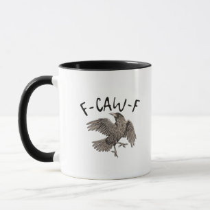 F-Caw-F Classic Aesthetic Casual Mug